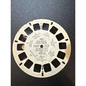 Vintage 1954 Miss America View-Master Reel #155